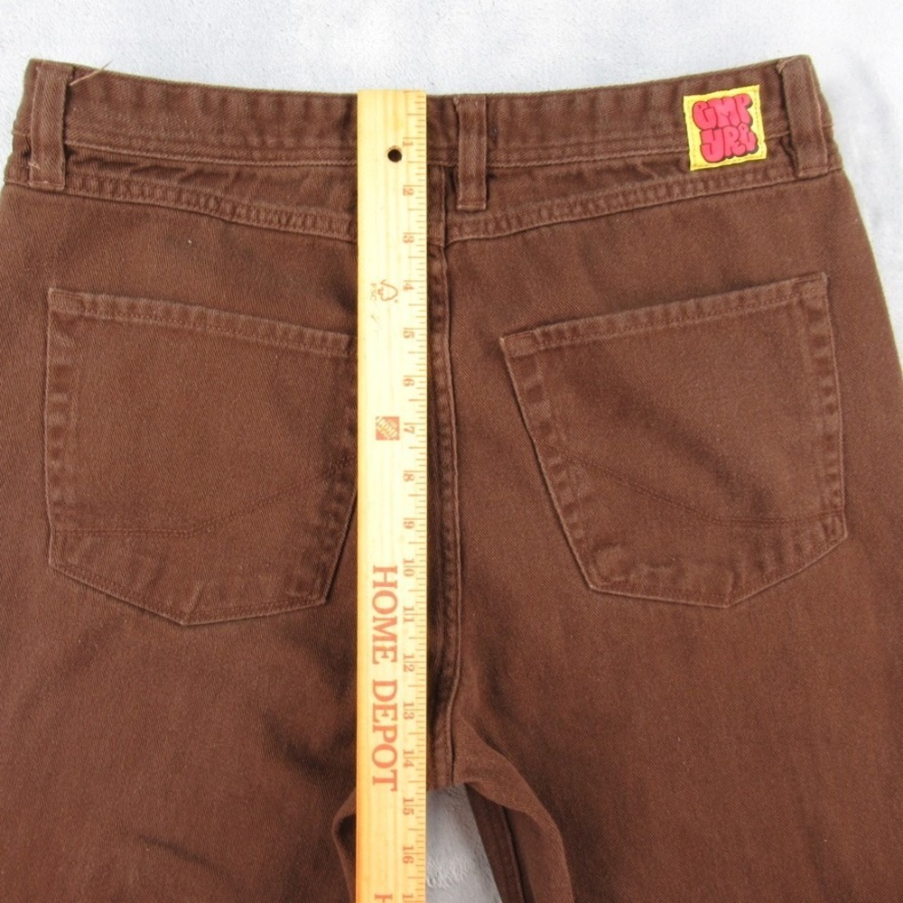 Empyre Relaxed Fit Brown Cotton Skate Pants Mens Size 34 Baggy Streetwear - Picture 8 of 11